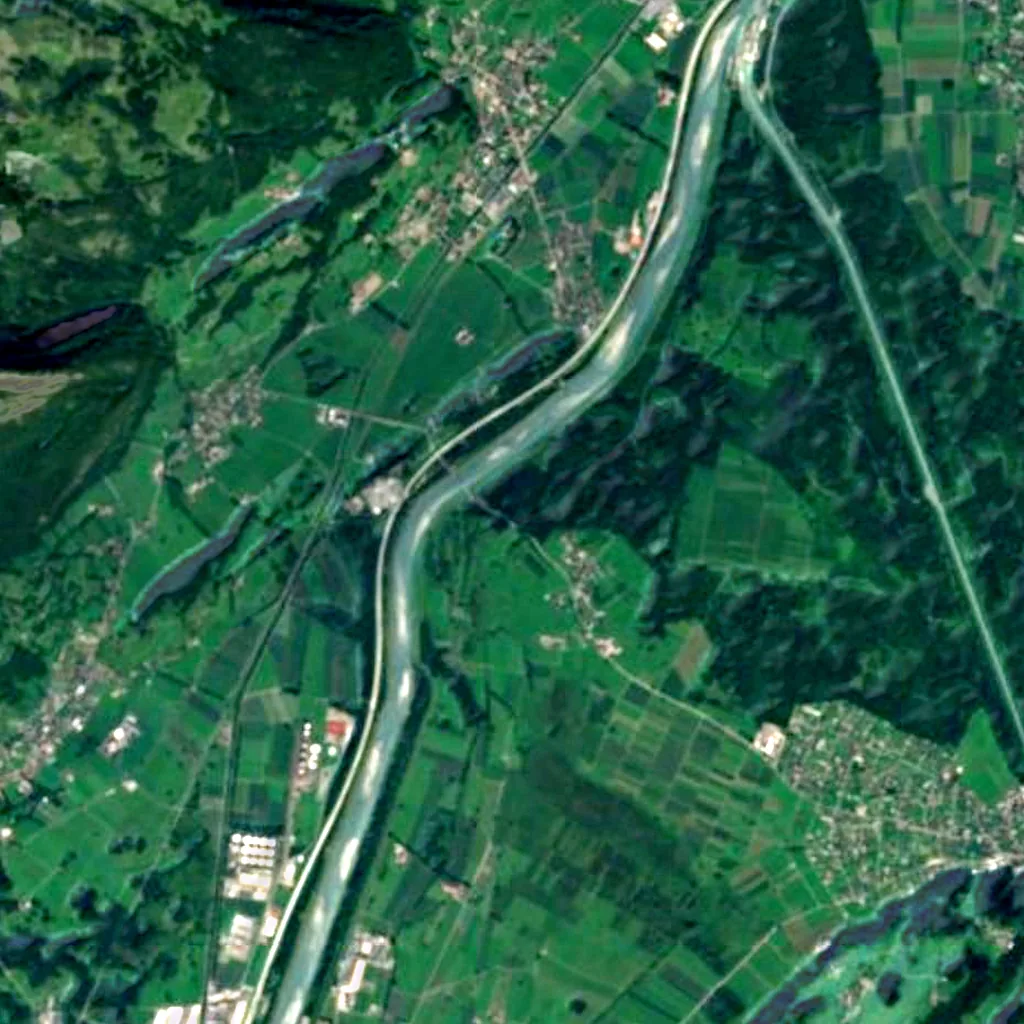 Bangs – Matschels seen from above (Sentinel-2)