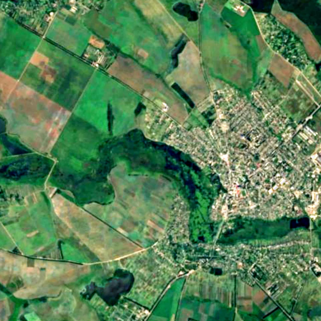 Barskyi zakaznyk seen from above (Sentinel-2)