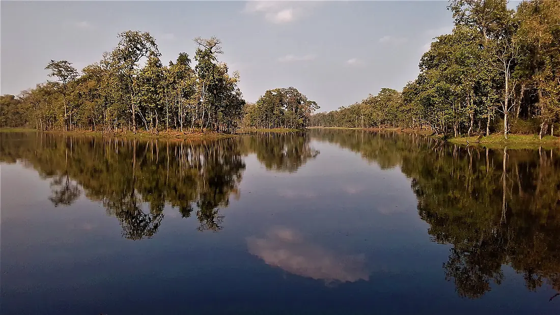 Beeshazari Lake of Chitwan, Nepal