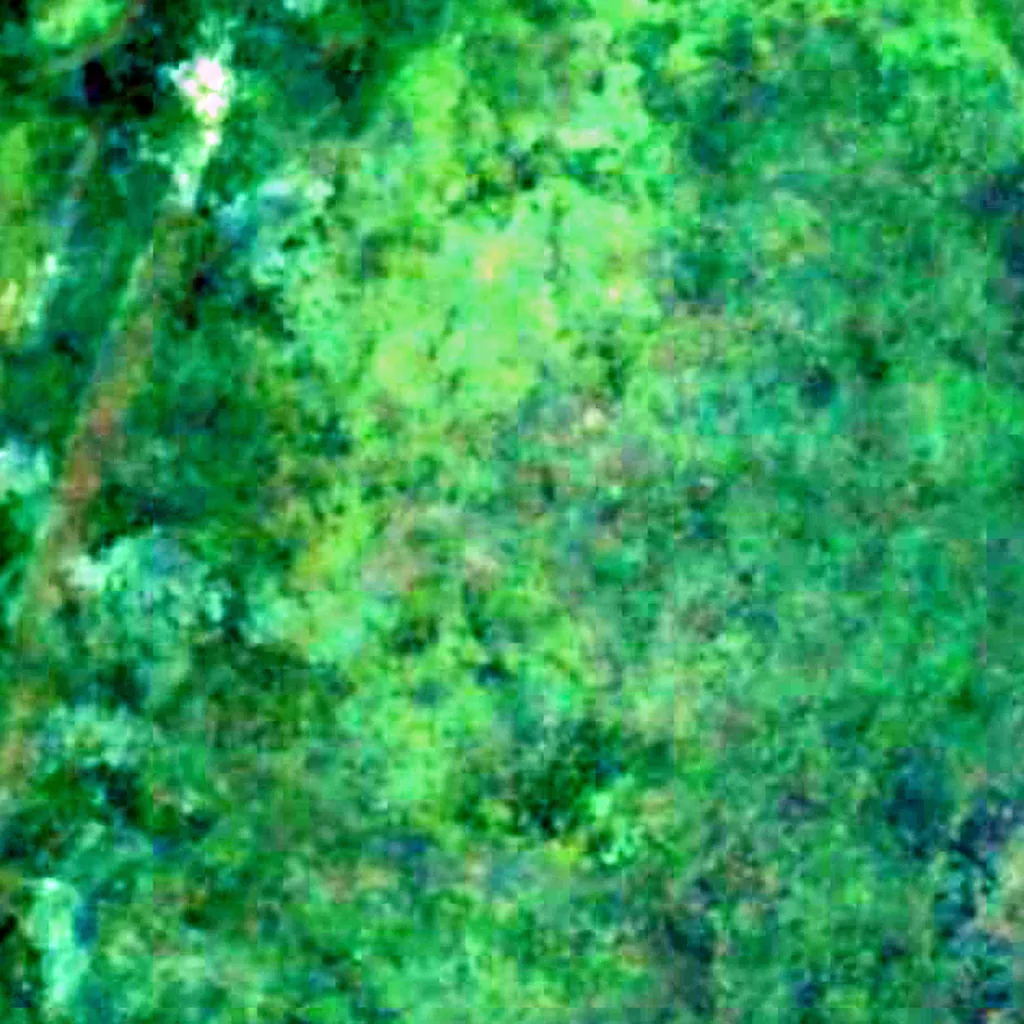 Cabo Orange National Park seen from above (Sentinel-2)