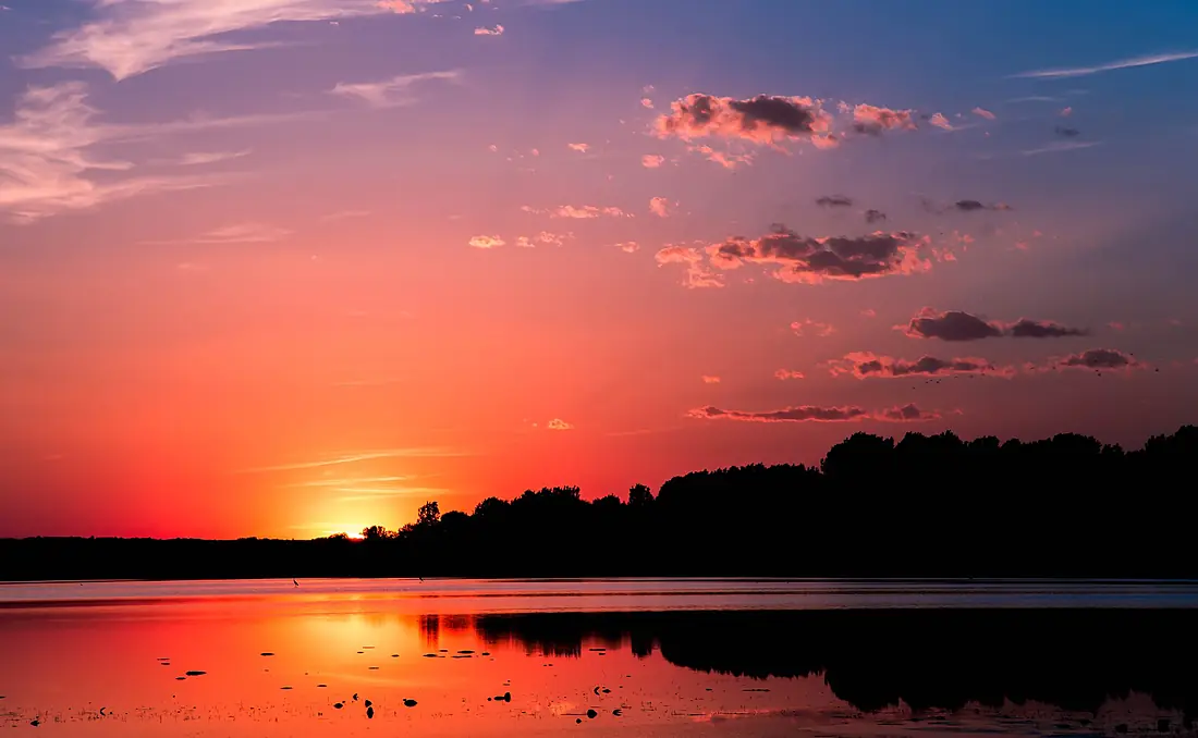 Beautiful Serbia, Carska bara - zalazak sunca