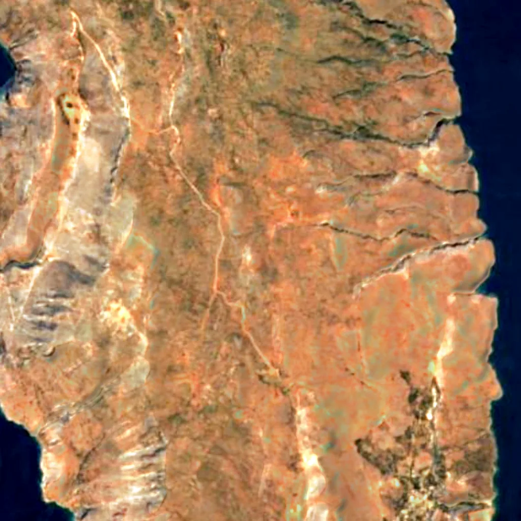 Chersonisos Rodopou seen from above (Sentinel-2)