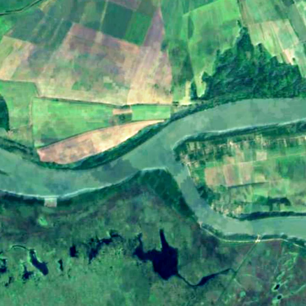 Chilia branch seen from above (Sentinel-2)