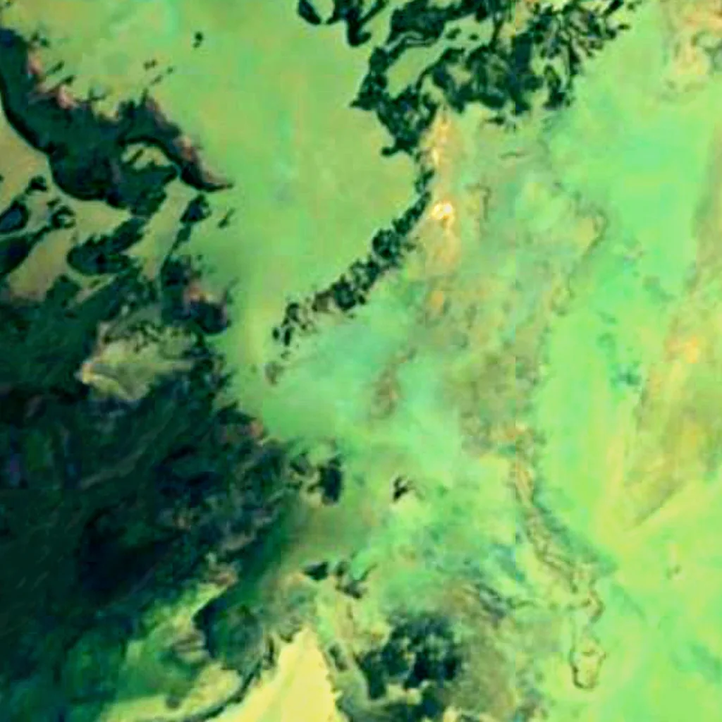 Ciénaga de Los Olivitos seen from above (Sentinel-2)