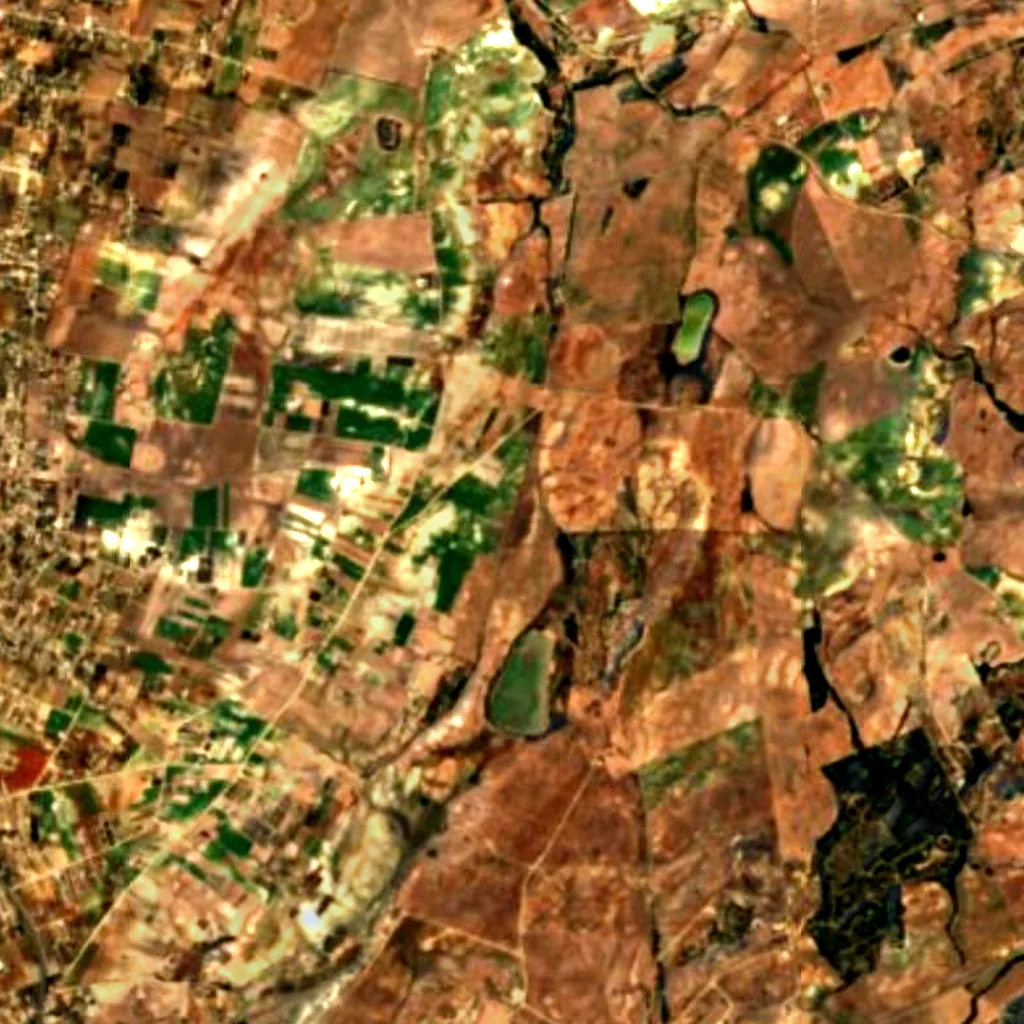 Complejo endorreico de Chiclana seen from above (Sentinel-2)