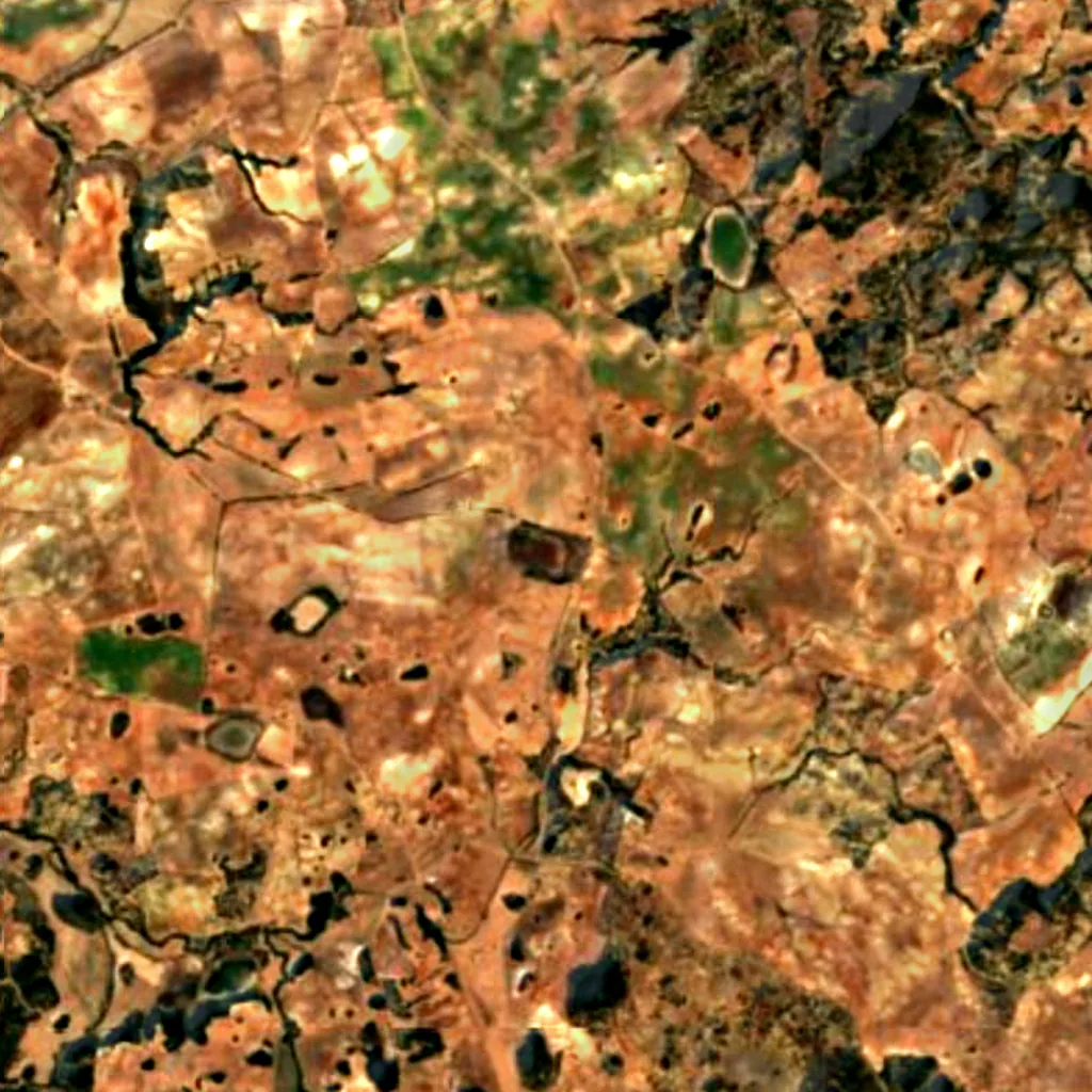 Complejo Endorreico de Lebrija-Las Cabezas seen from above (Sentinel-2)