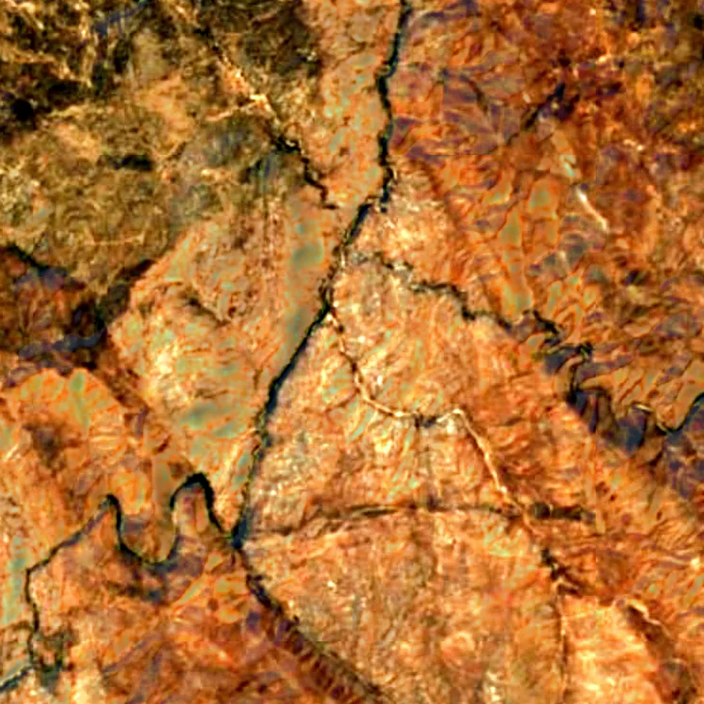 Constitution 1857 National Park seen from above (Sentinel-2)
