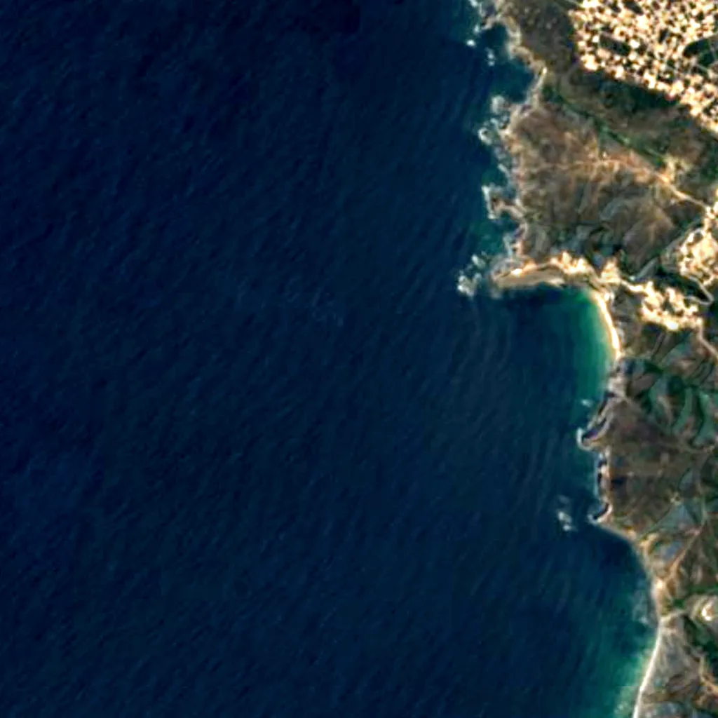 Costa Sudoeste seen from above (Sentinel-2)