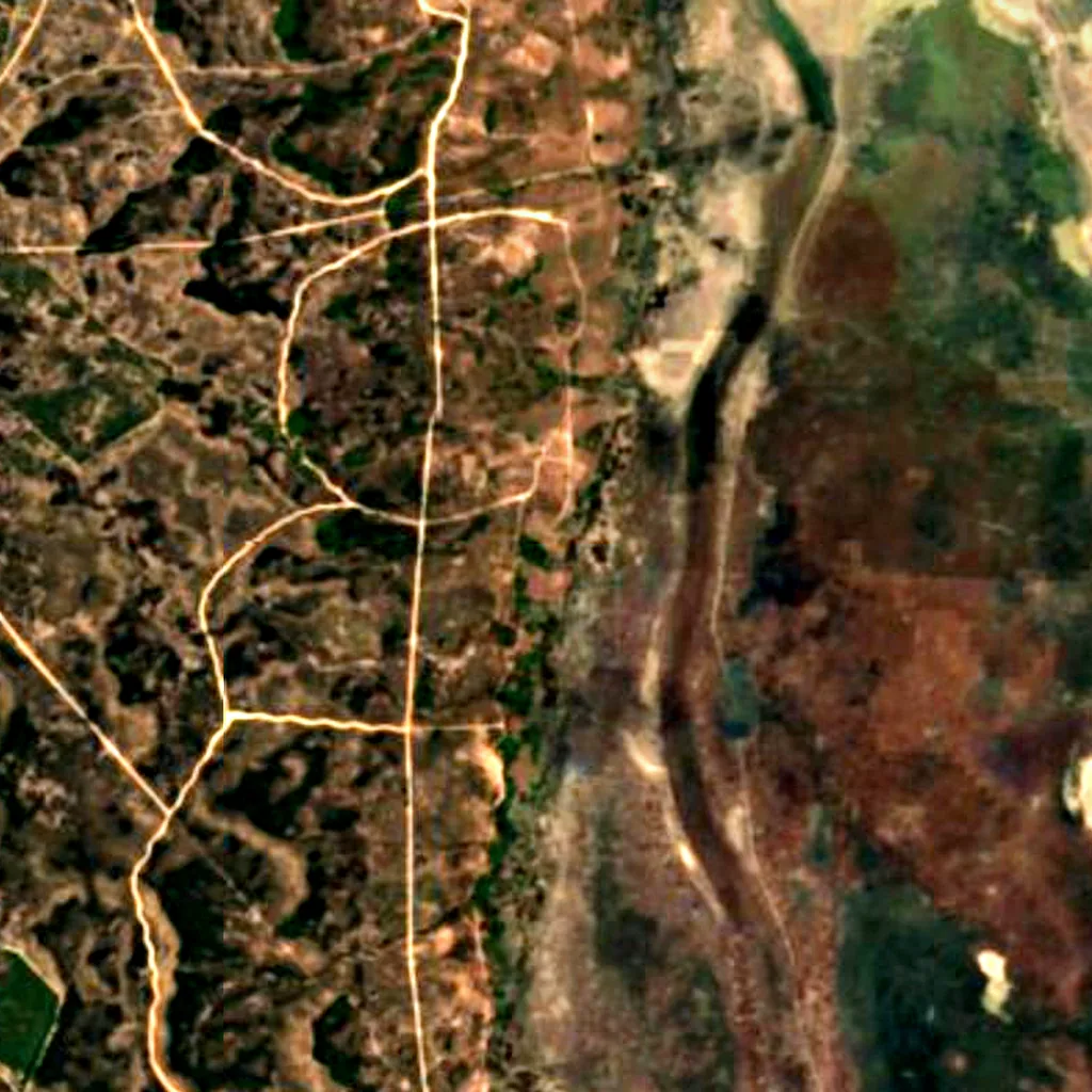 Doñana National Park seen from above (Sentinel-2)
