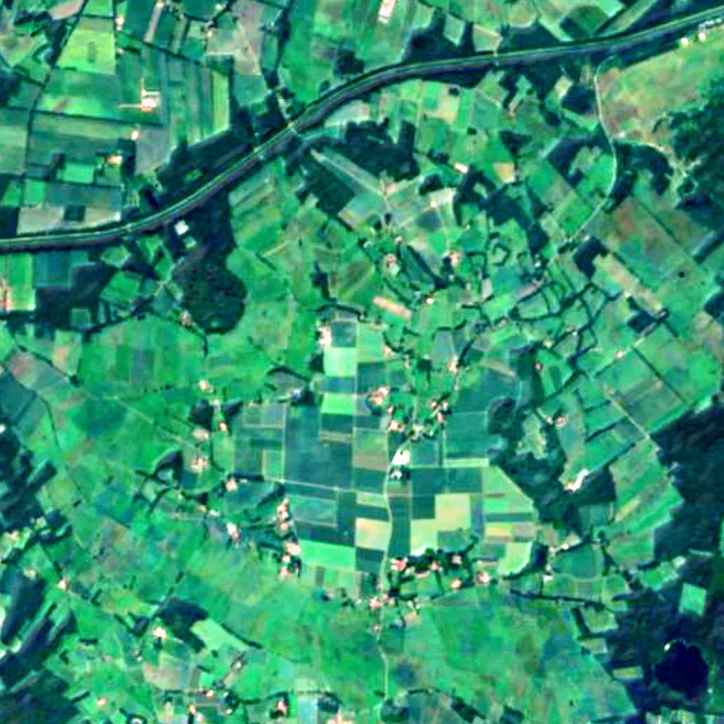 Düsterdieker Niederung seen from above (Sentinel-2)