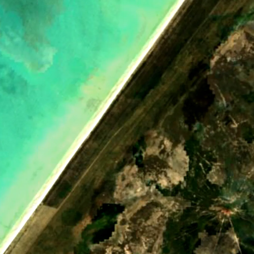 Eighty Mile Beach seen from above (Sentinel-2)