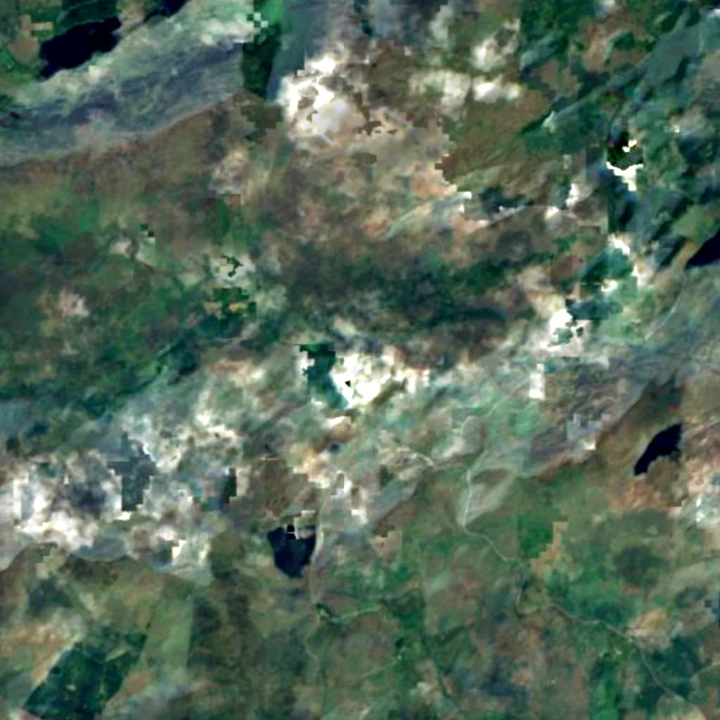 Eirk Bog seen from above (Sentinel-2)