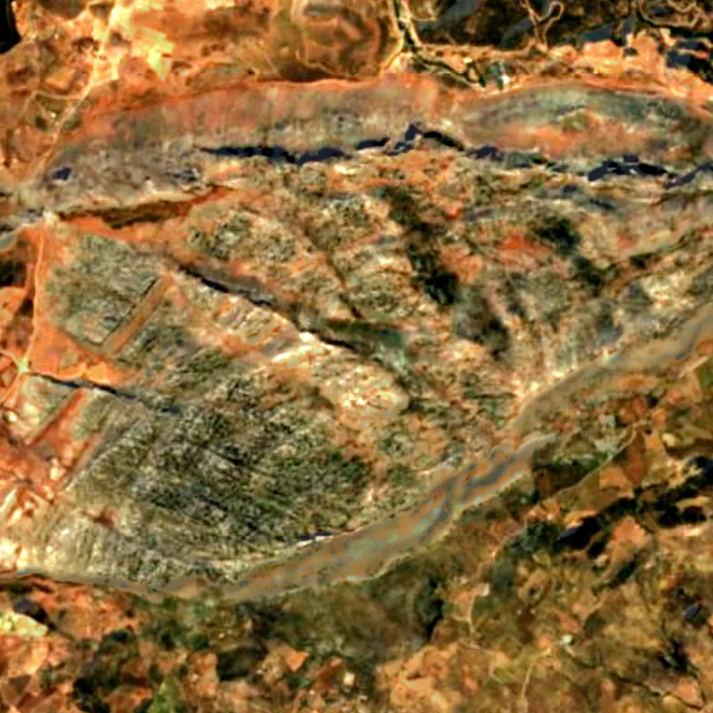 El Torcal de Antequera seen from above (Sentinel-2)
