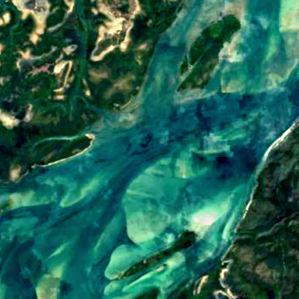 Great Sandy Strait seen from above (Sentinel-2)