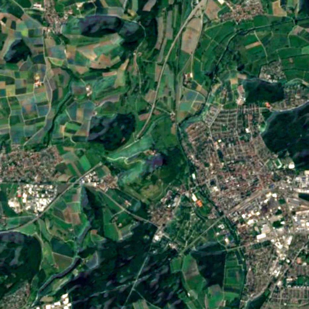 Hohentwiel/Hohenkrähen seen from above (Sentinel-2)