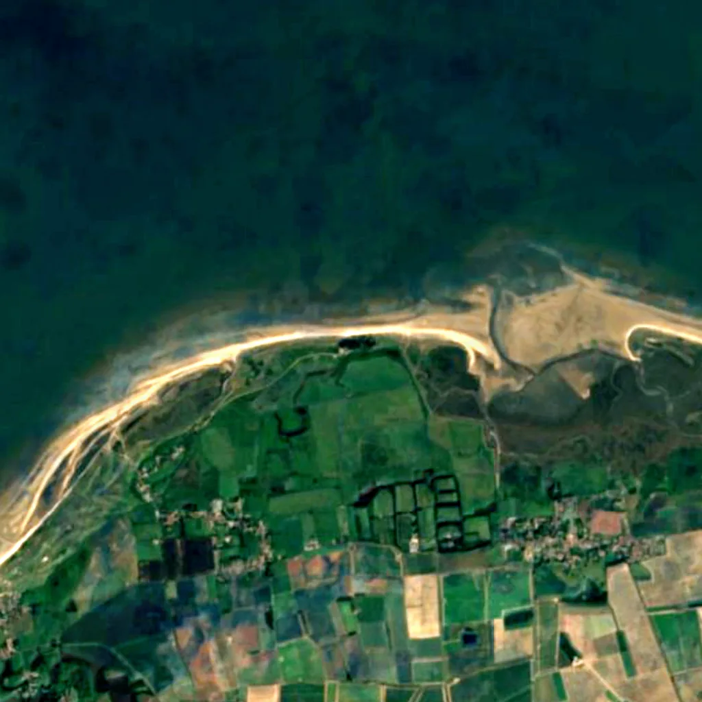 Holme Bird Observatory seen from above (Sentinel-2)