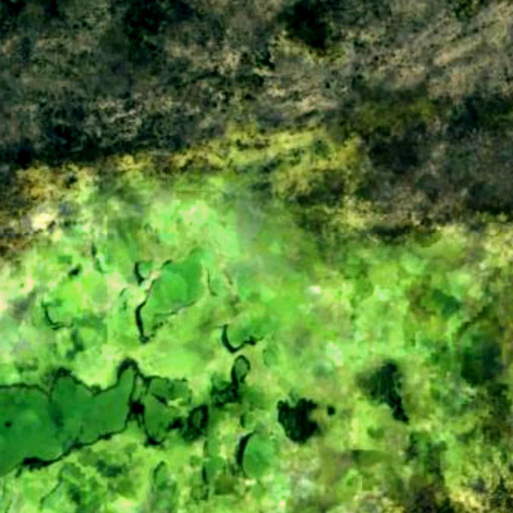 Inagua National Park seen from above (Sentinel-2)