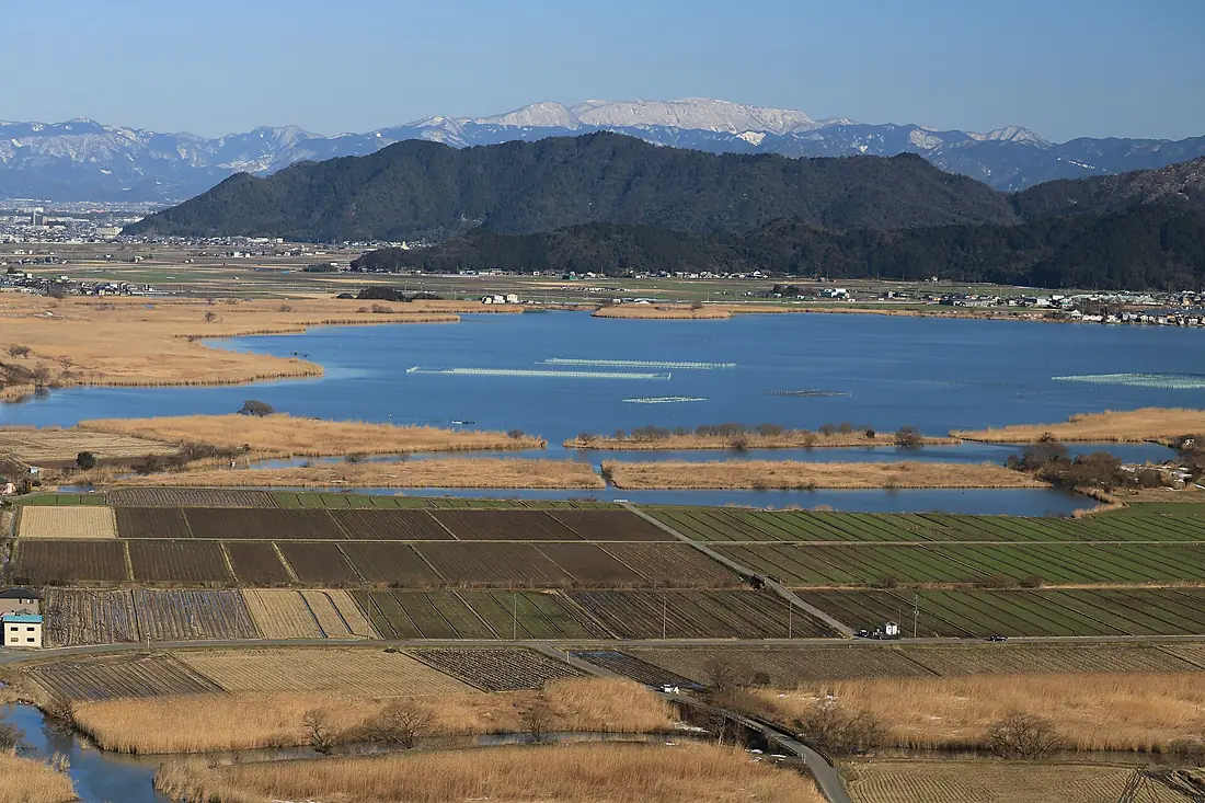 Lake Nishi and Mount Oike