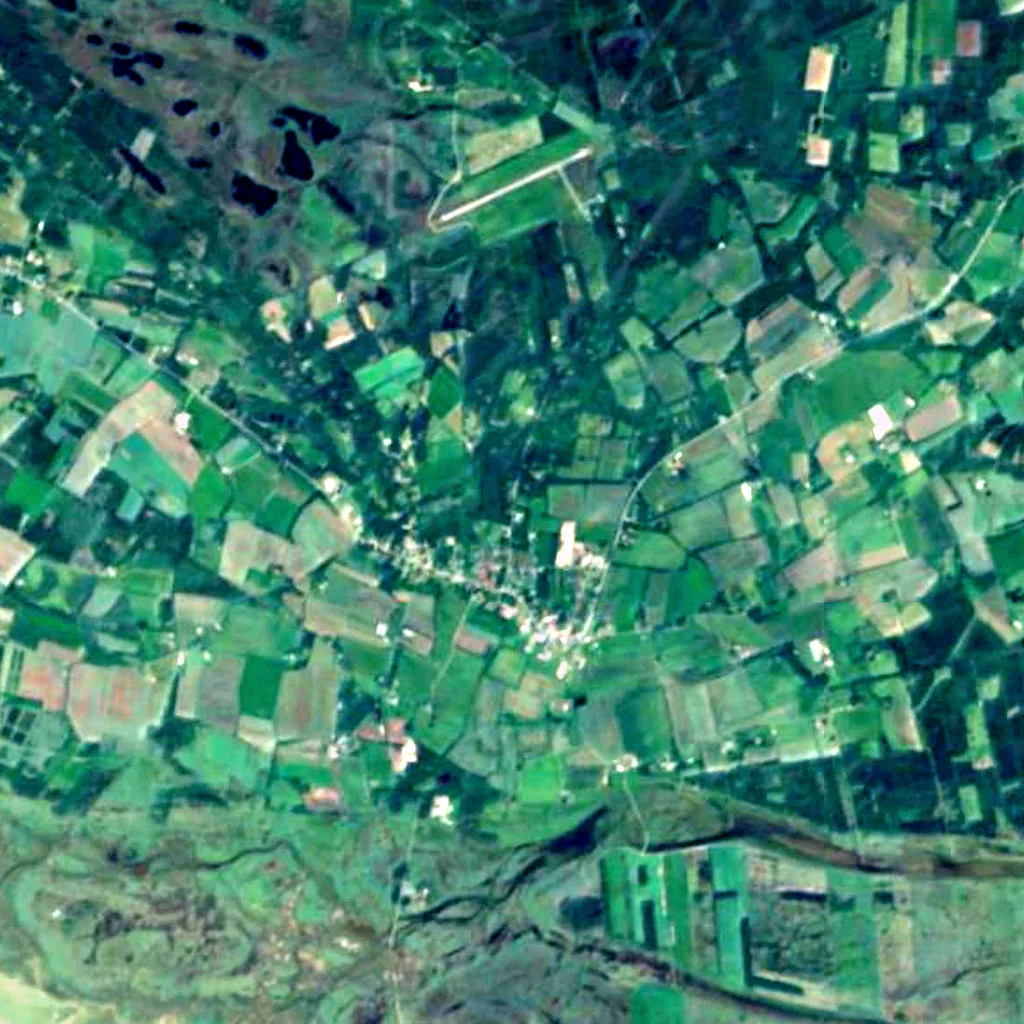 Læsø seen from above (Sentinel-2)