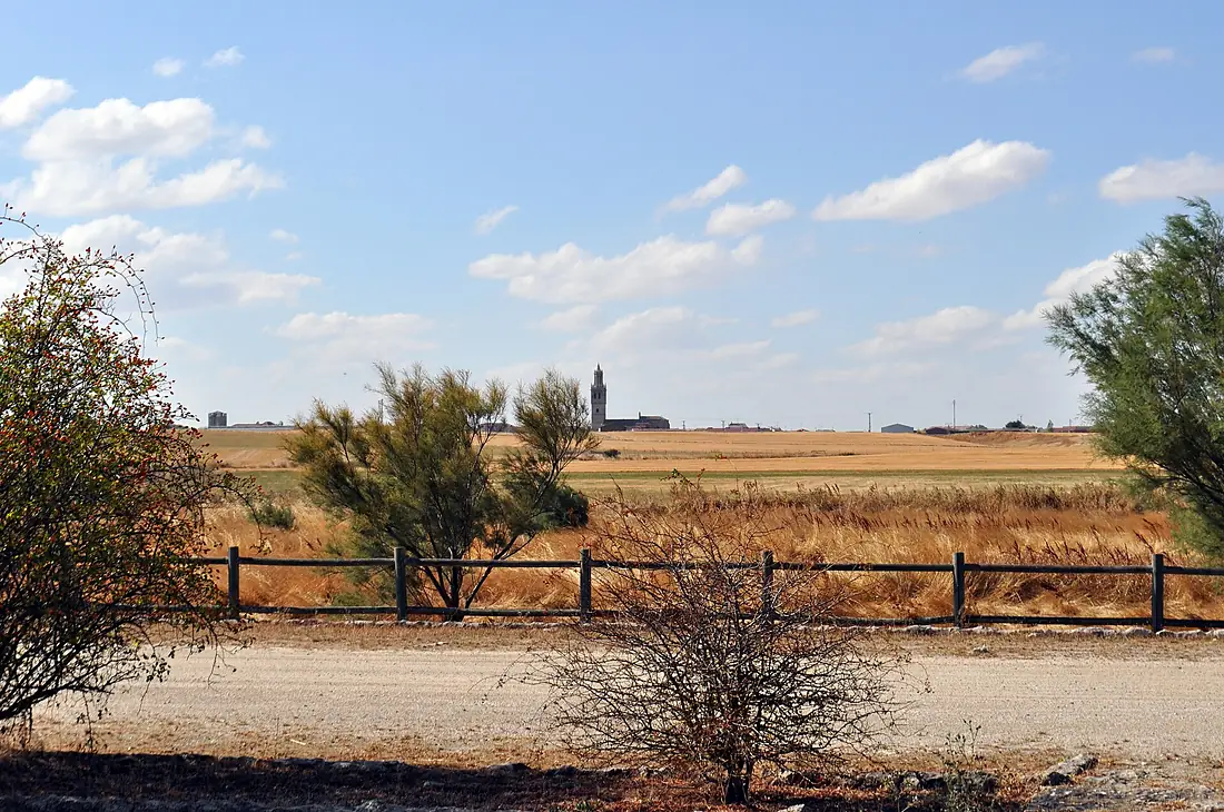 La Estrella de Campos desde la Laguna de la Nava - panoramio