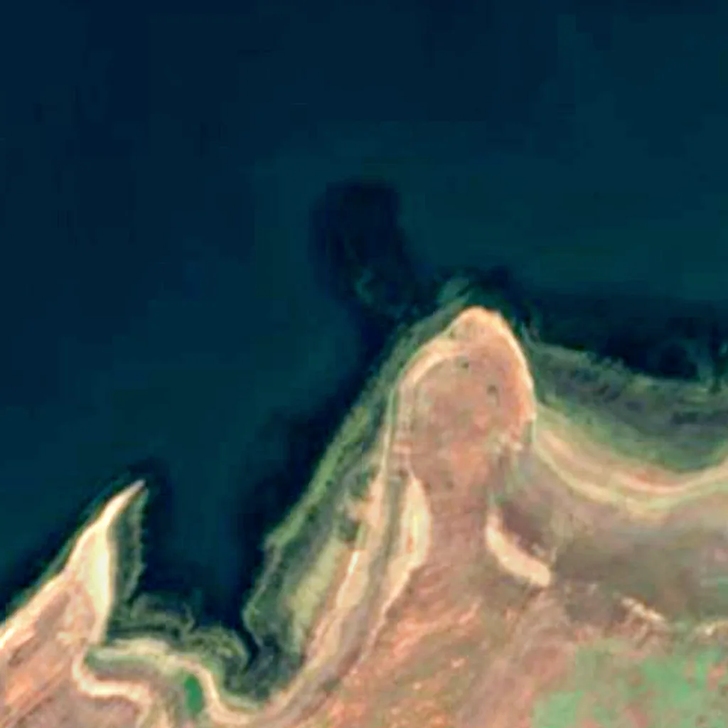 Lake Argyle seen from above (Sentinel-2)