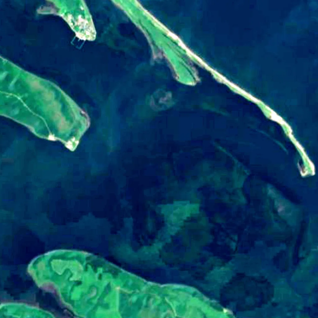 Lake Furen seen from above (Sentinel-2)