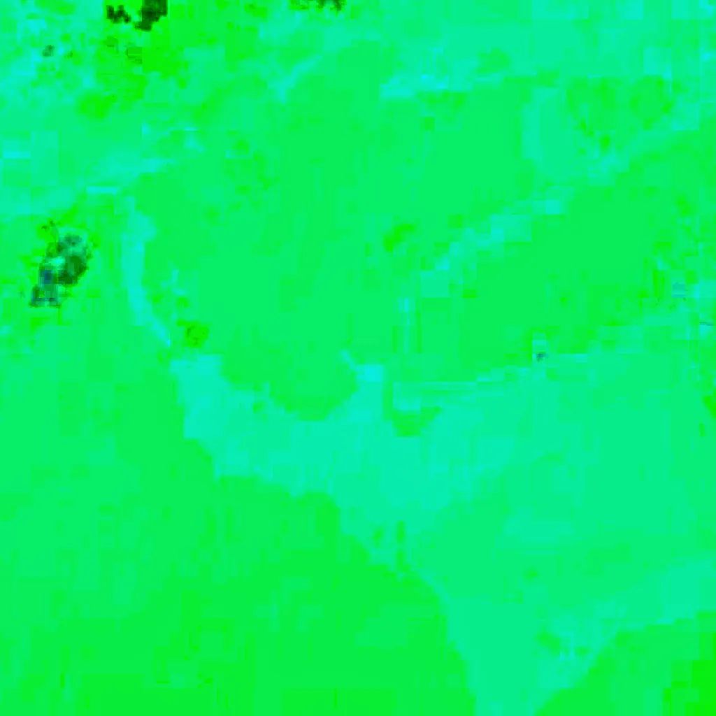 Lake Kuş seen from above (Sentinel-2)