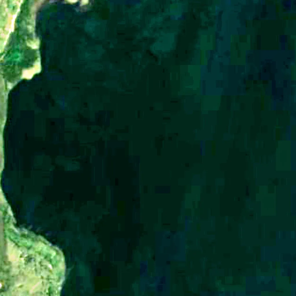Lake Nakuru seen from above (Sentinel-2)