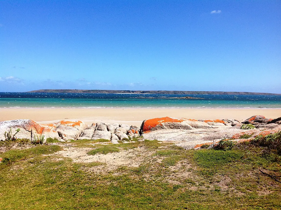 Waterhouse Island from Waterhouse Beach