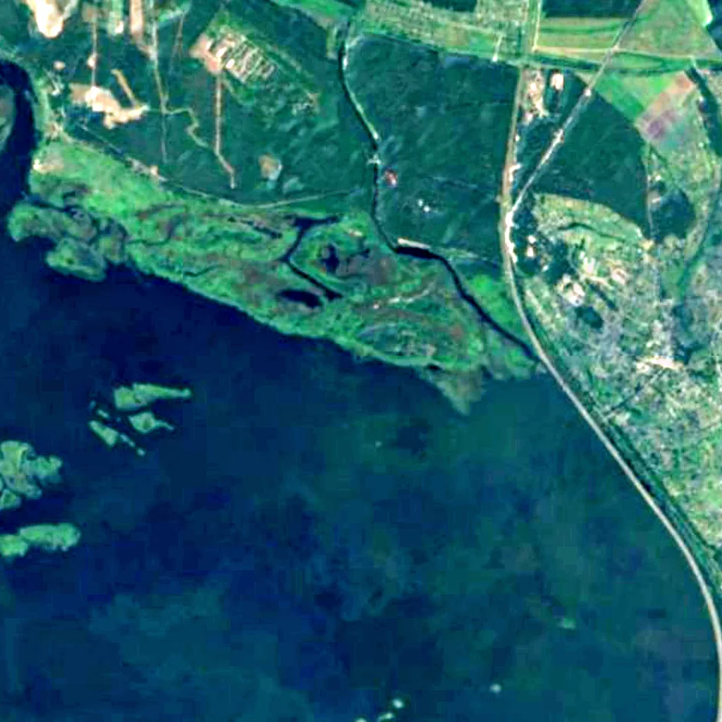Lypivsky Sanctuary seen from above (Sentinel-2)