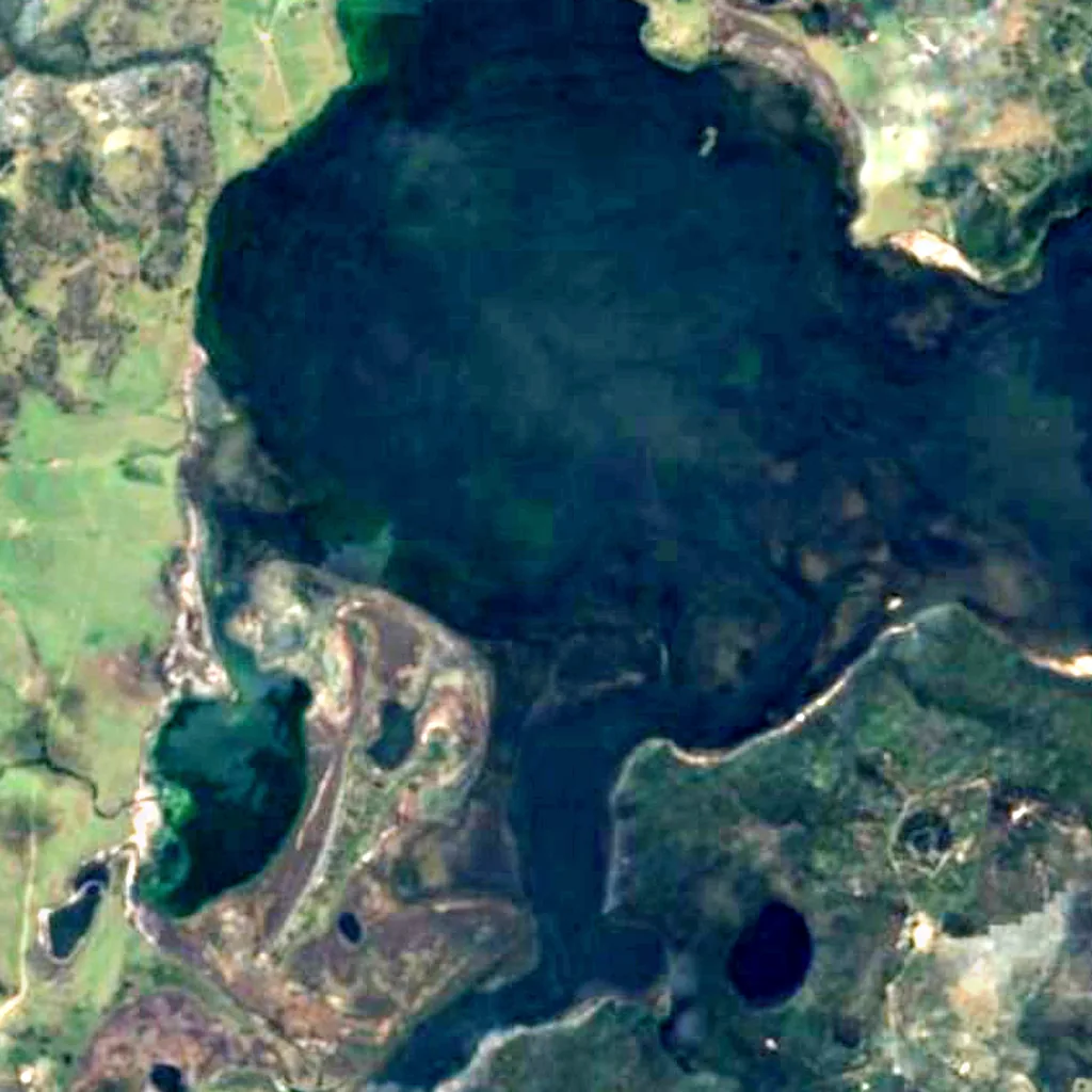 Moulting Lagoon seen from above (Sentinel-2)