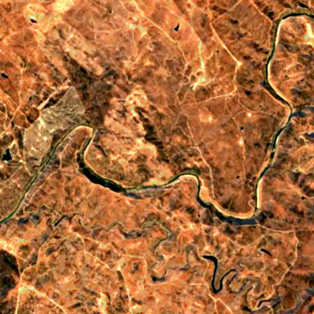 Mourão/Moura/Barrancos seen from above (Sentinel-2)