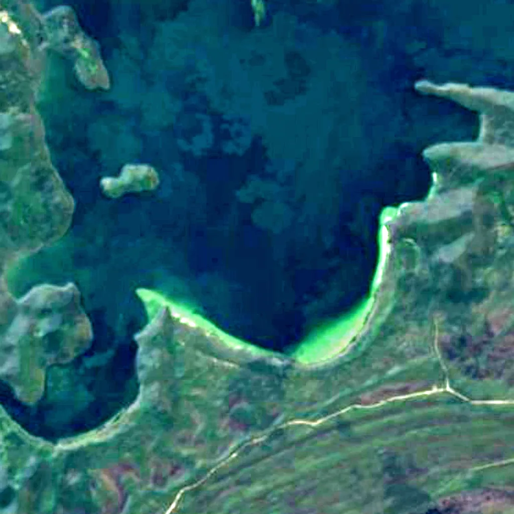 Myall Lakes seen from above (Sentinel-2)