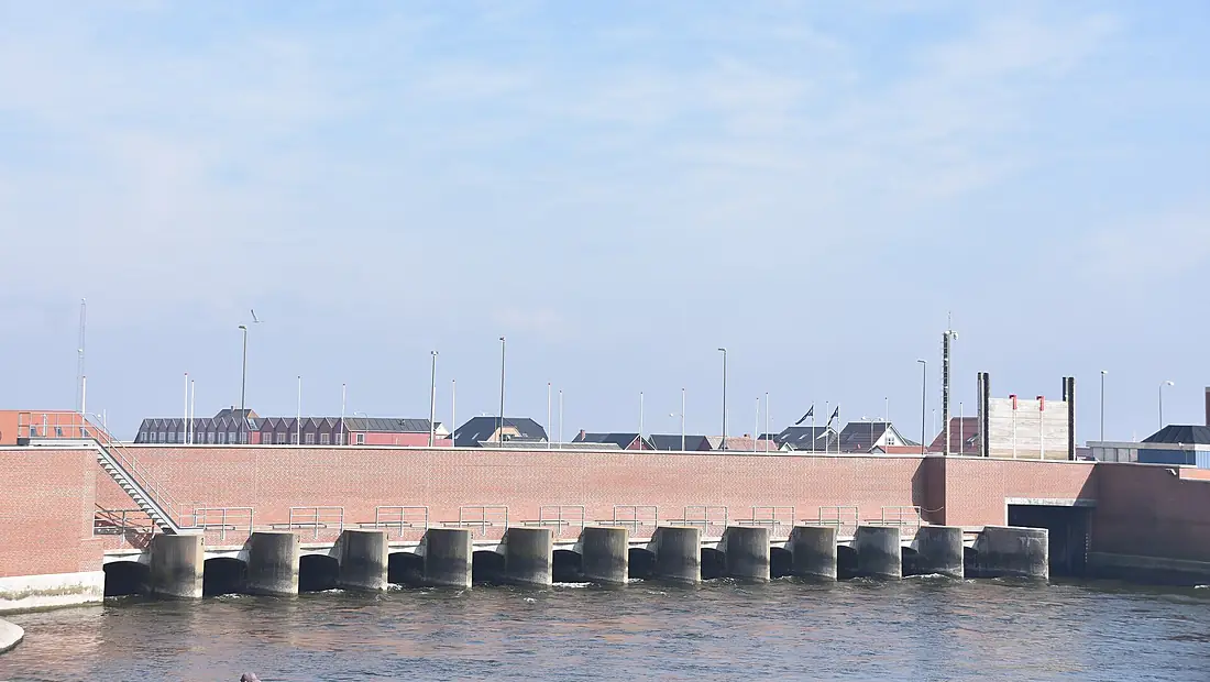 Thorsminde Schleuse zum Nissum Fjord