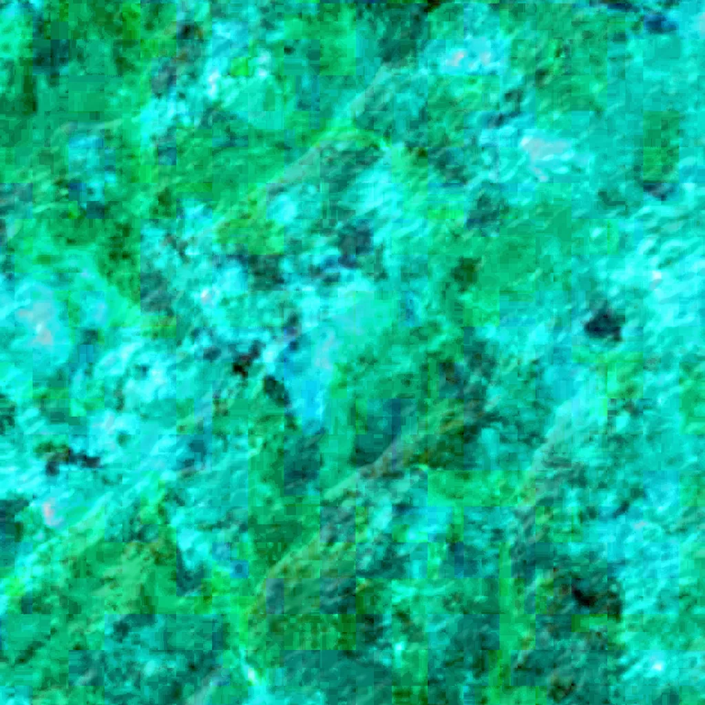 Odzala National Park seen from above (Sentinel-2)