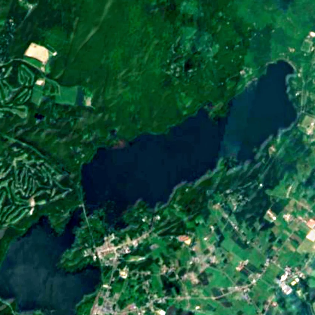 Ōnuma seen from above (Sentinel-2)