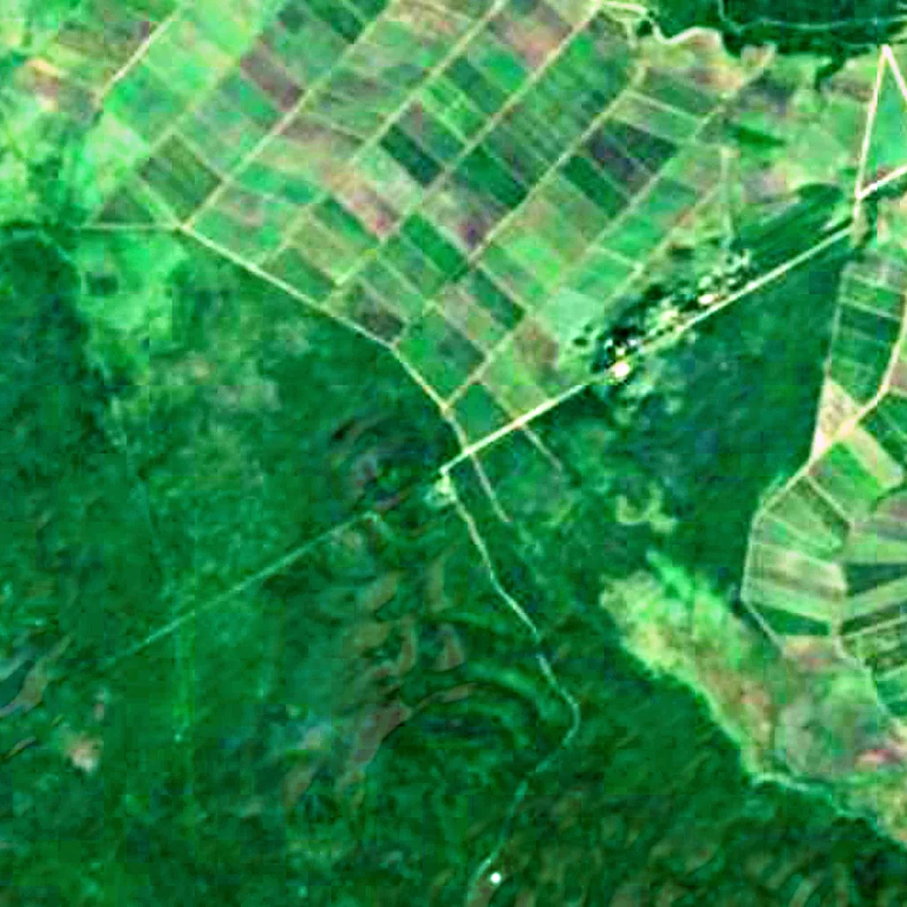 Palo Verde National Park seen from above (Sentinel-2)