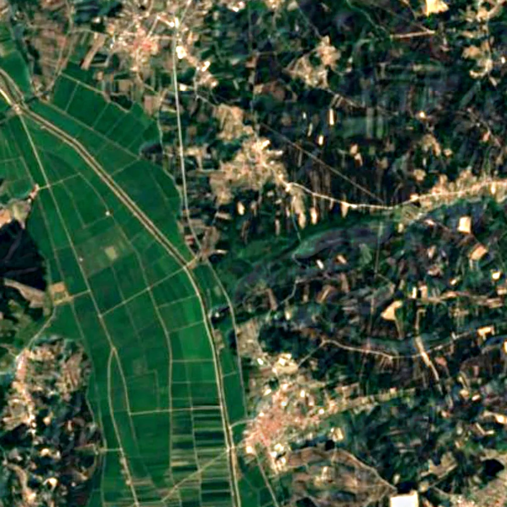 Paul da Madriz seen from above (Sentinel-2)
