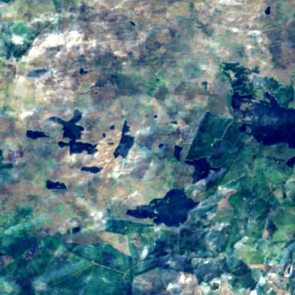 Pettigo Plateau seen from above (Sentinel-2)