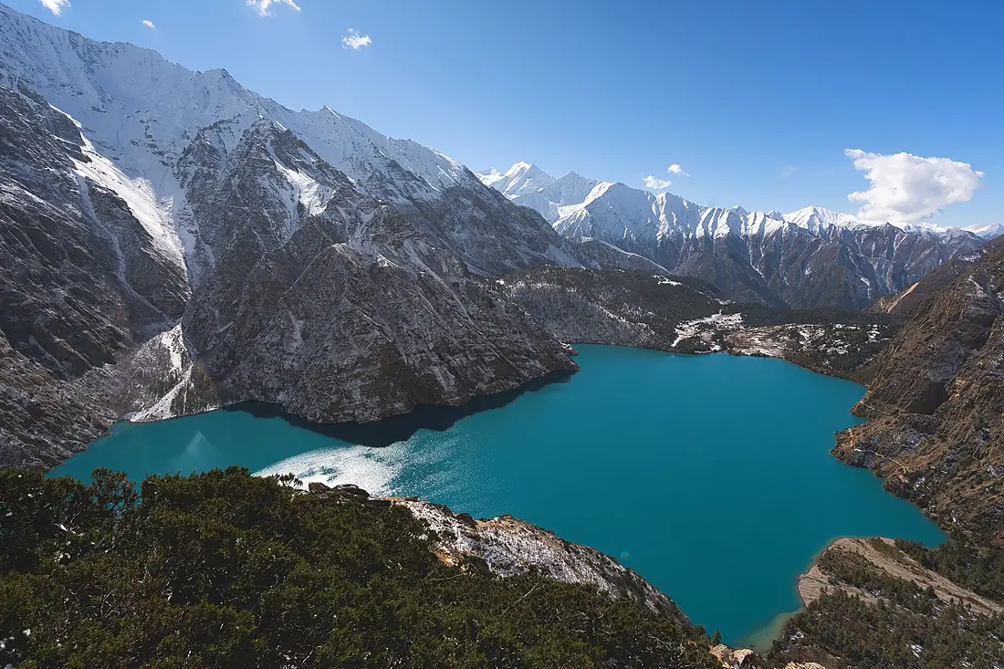 Shey-Phoksundo Lake in Dolpa