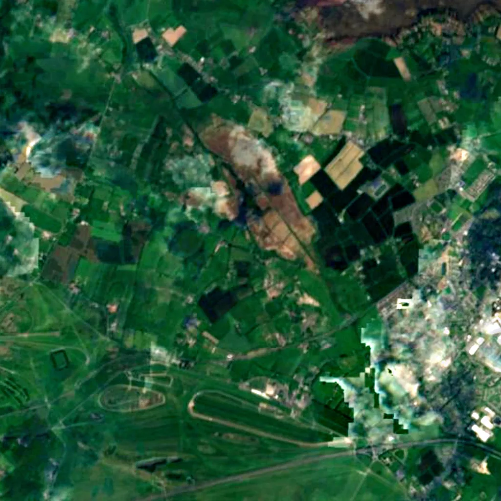 Pollardstown Fen seen from above (Sentinel-2)