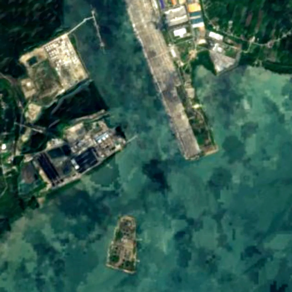 Pulai River seen from above (Sentinel-2)