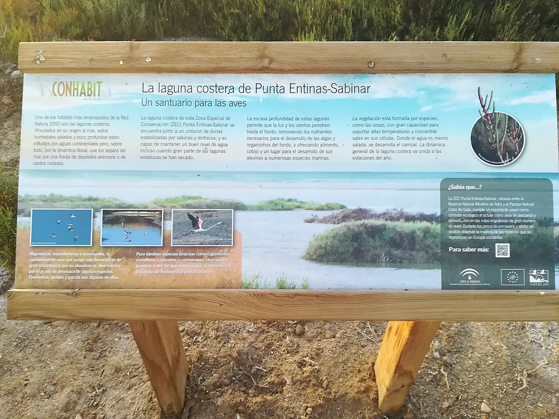 Panel explicativo punta entinas 2