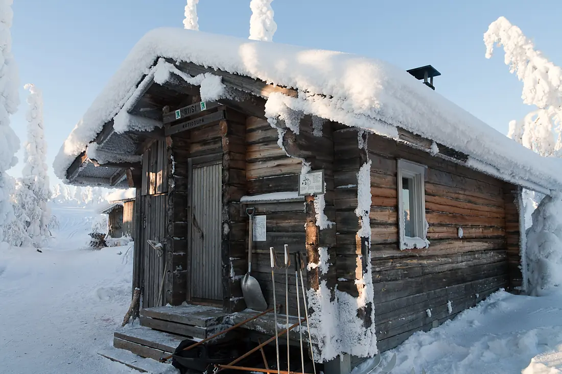 Open Wilderness Hut in the Riisitunturi national park, Riisitunturi national park