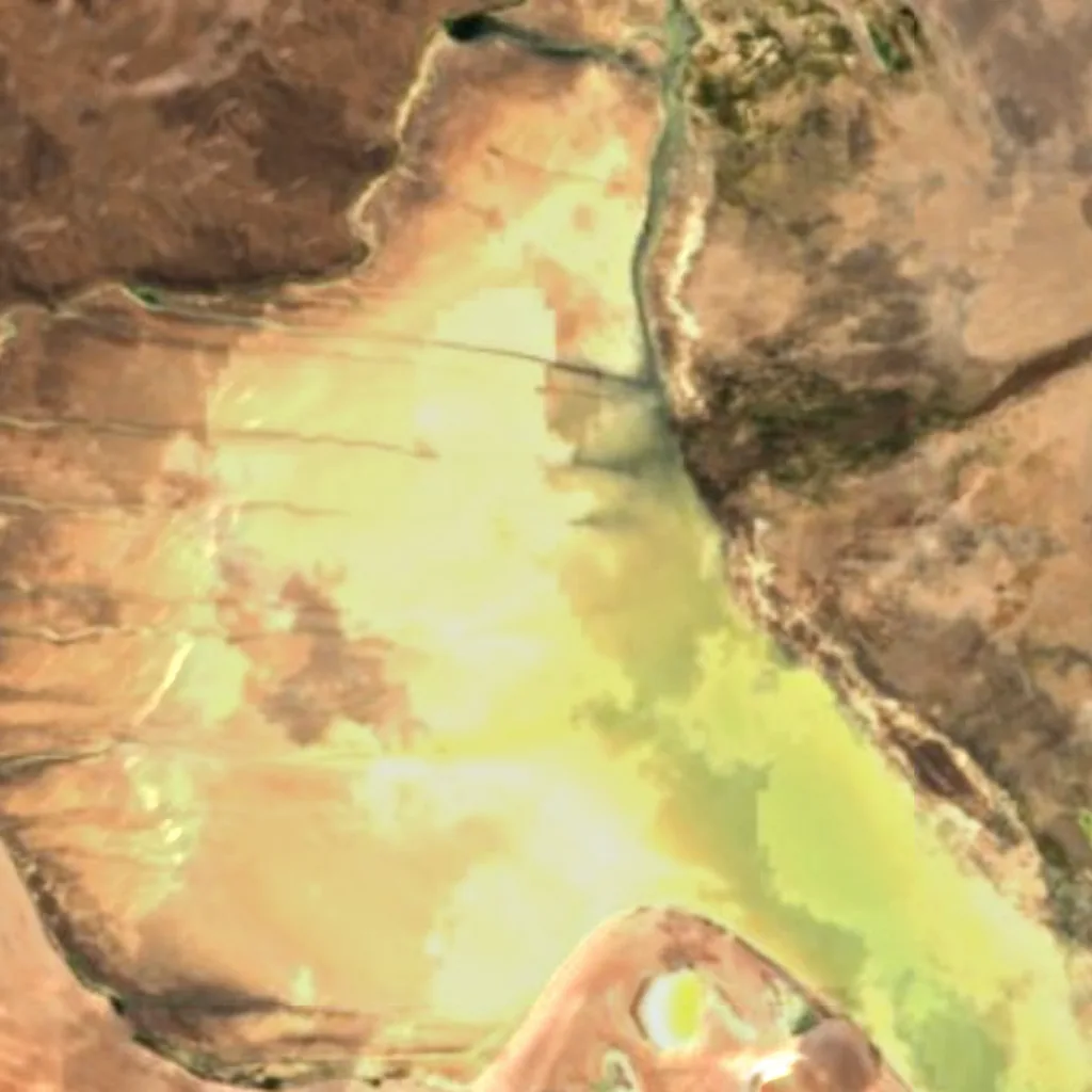 Salar de Tara seen from above (Sentinel-2)