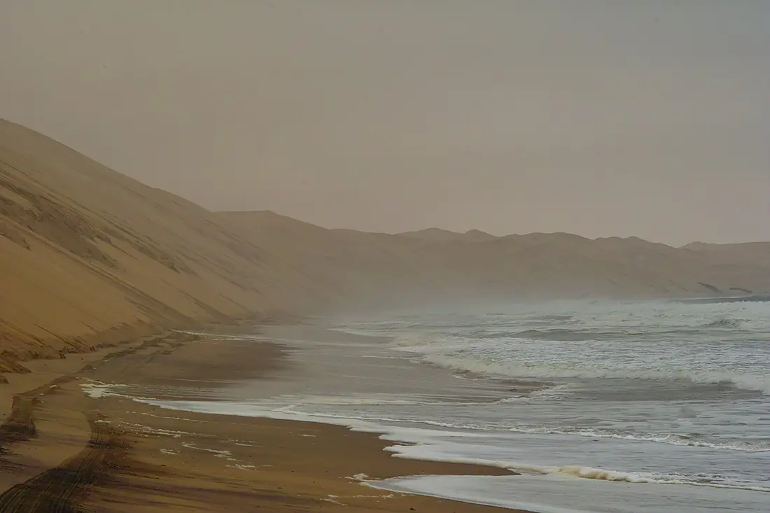 Road to Sandwich Harbour