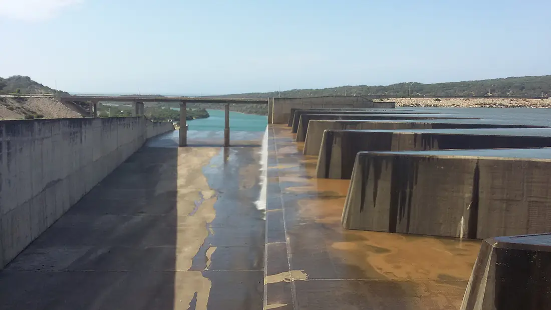 Barrage Sidi barrak Mai 2018