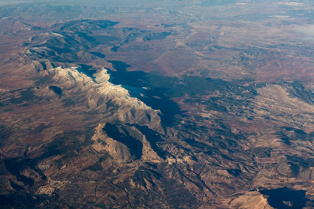 20141218 - Sierra de Maria-Los Velez Natural Park - Air Photo (West Side) by sebaso