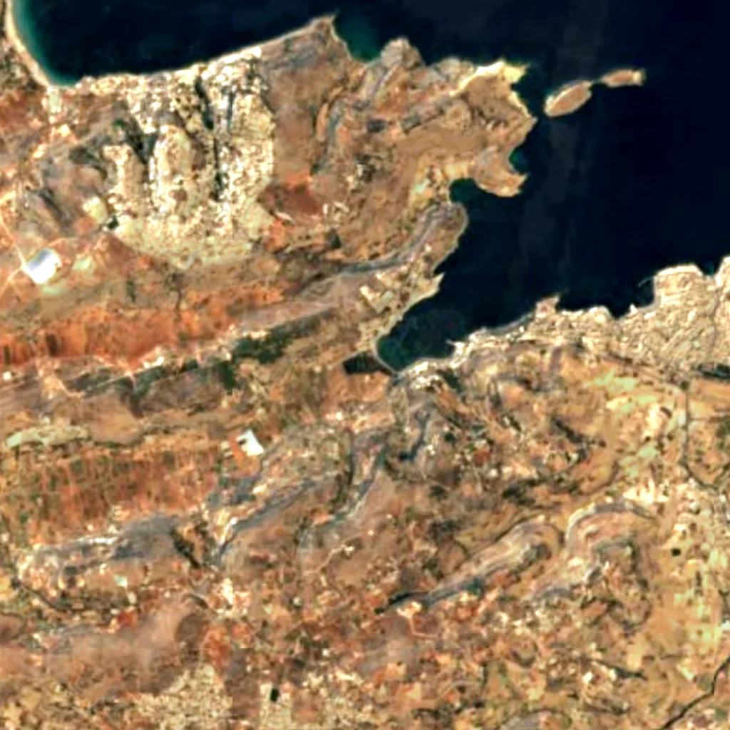 Simar Nature Reserve seen from above (Sentinel-2)