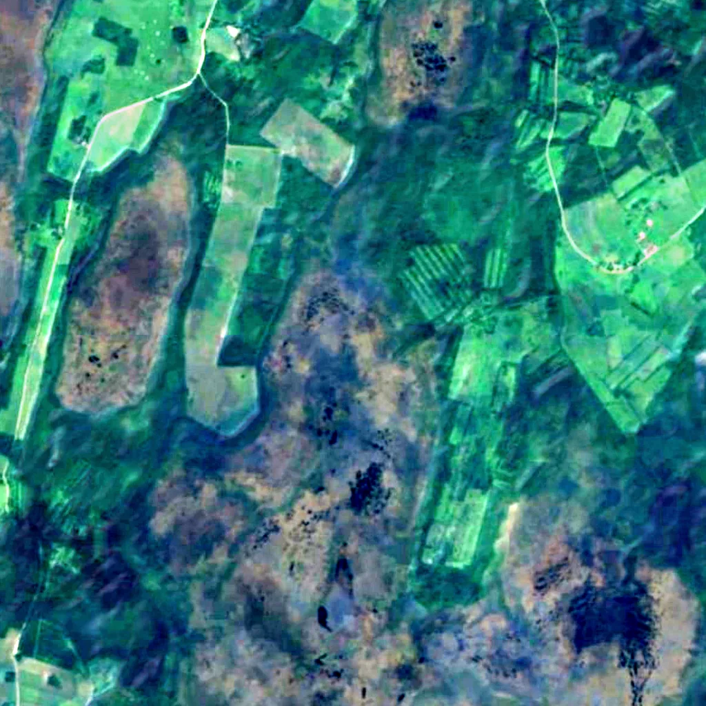 Sookuninga Nature Reserve seen from above (Sentinel-2)
